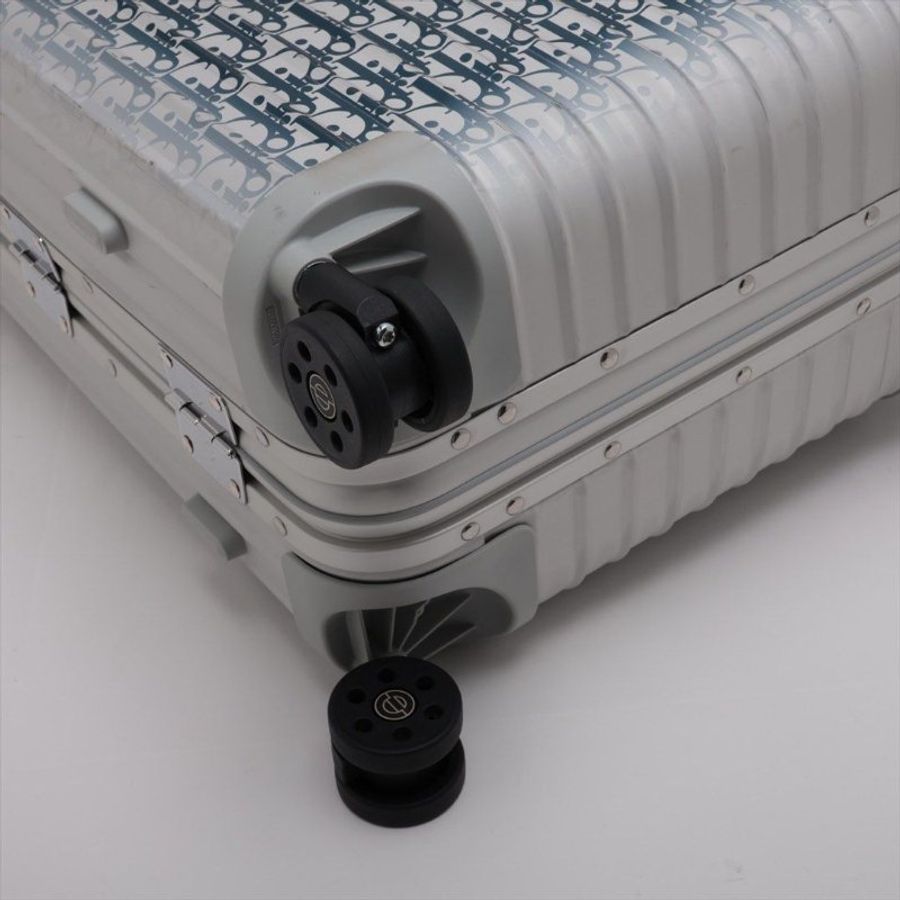 Dior x RIMOWA Oblique Carry On Aluminum Silver x navy Cabin Luggage 預訂貨品-5