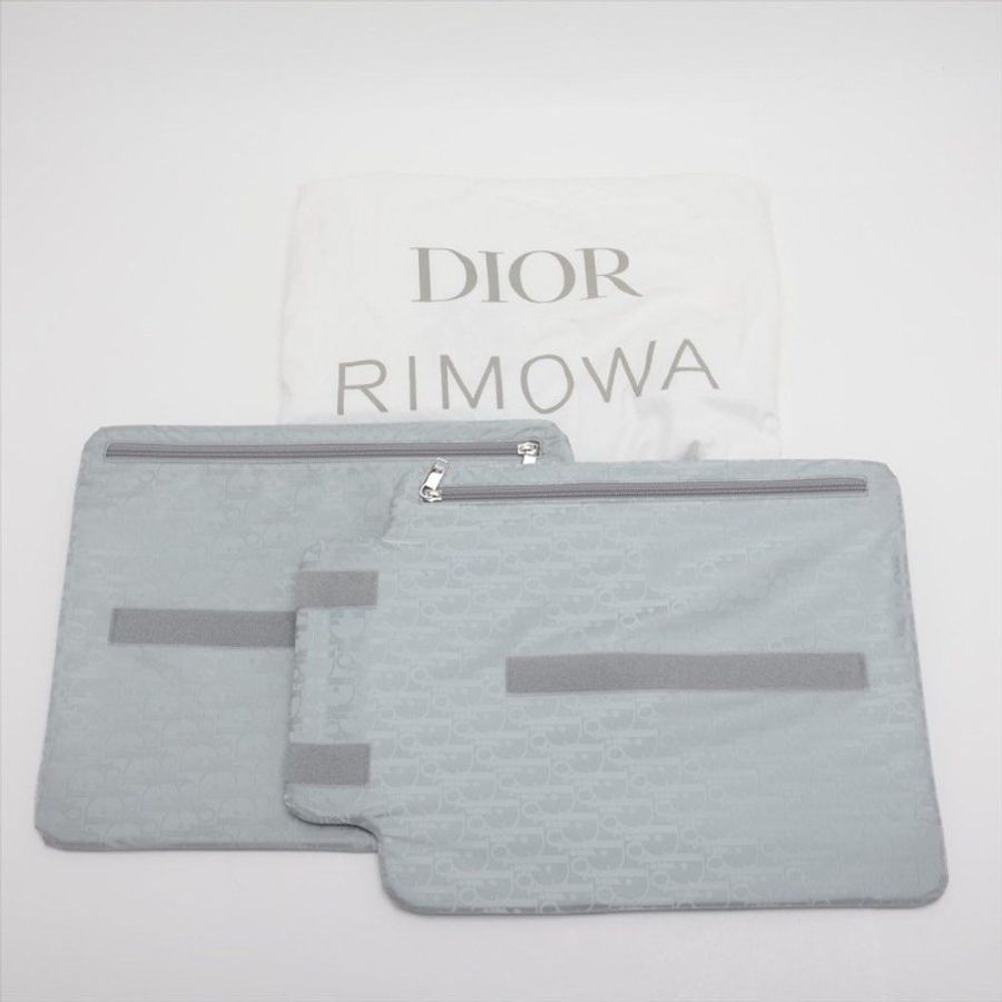 Dior x RIMOWA Oblique Carry On Aluminum Silver x navy Cabin Luggage 預訂貨品-6