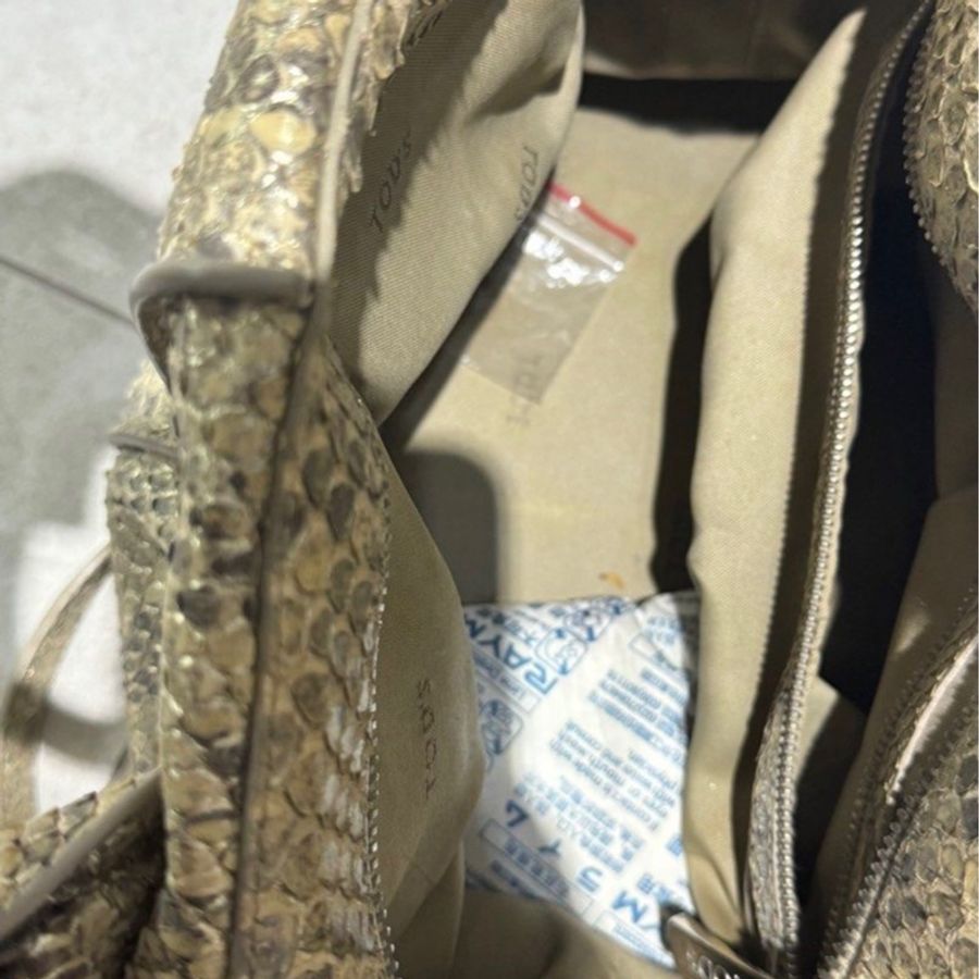 tod’s 義大利蛇皮包-1