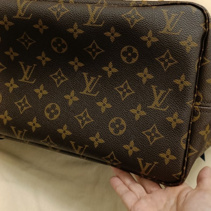 LV neverfull GM 老花 大號肩背包 購物包 媽媽包-11