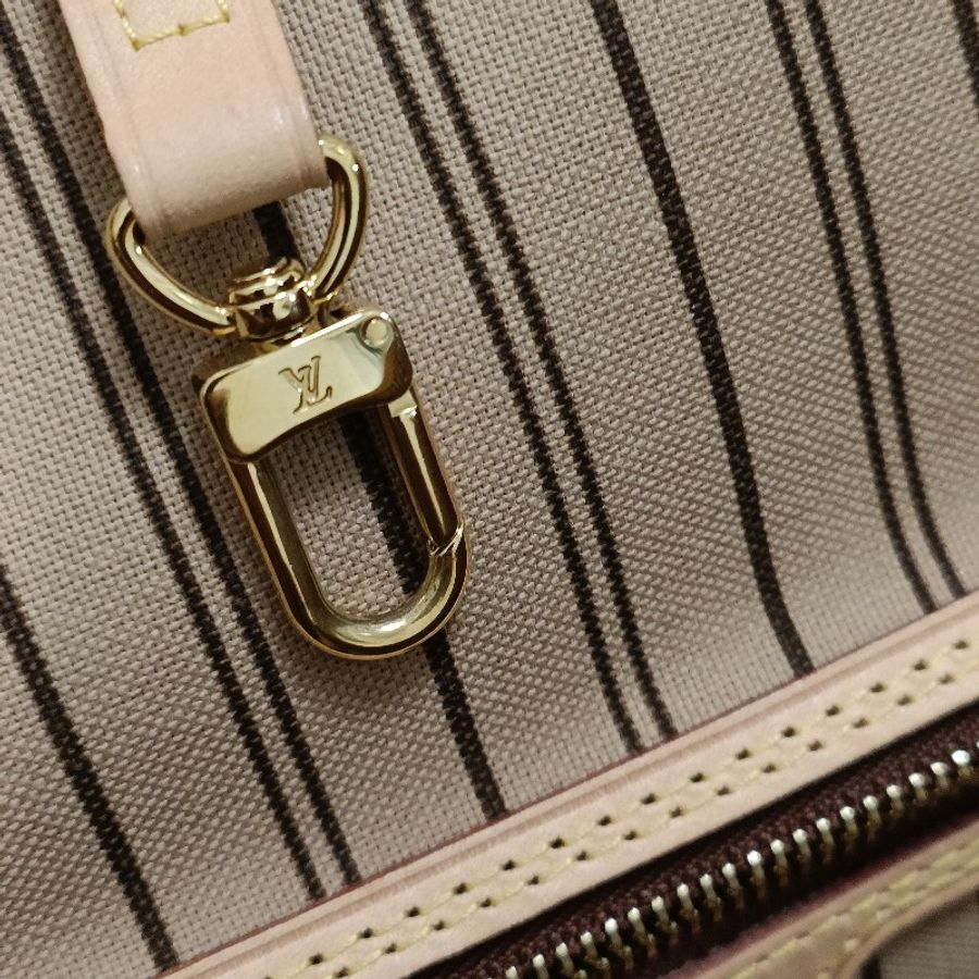 LV neverfull GM 老花 大號肩背包 購物包 媽媽包-17