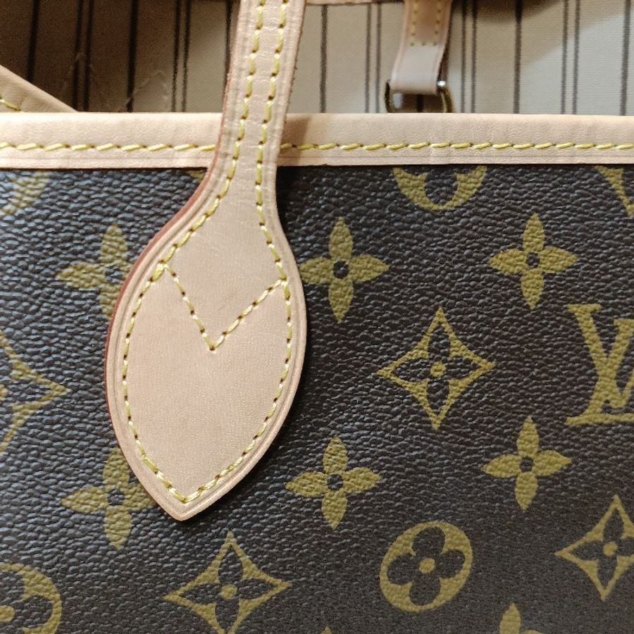 LV neverfull GM 老花 大號肩背包 購物包 媽媽包-39