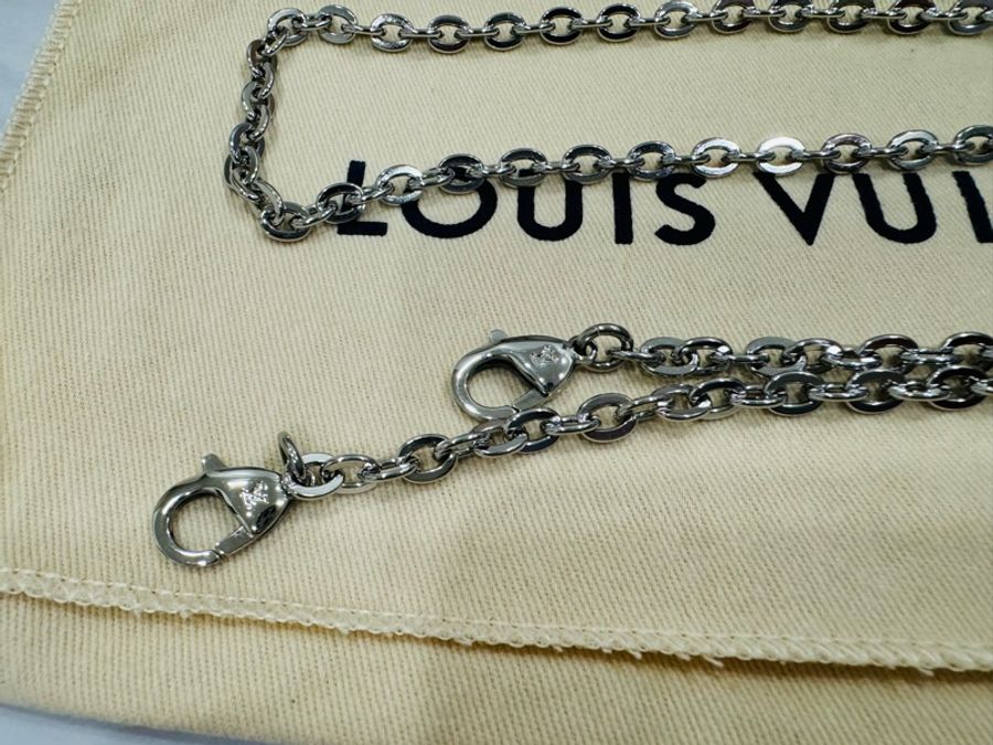 全新LV LOUIS VUITTON 側背包 EPI信封 三合一鏈條包-19