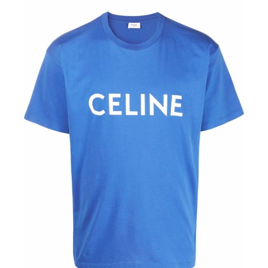 Celine blue oversized t shirt M T恤-0