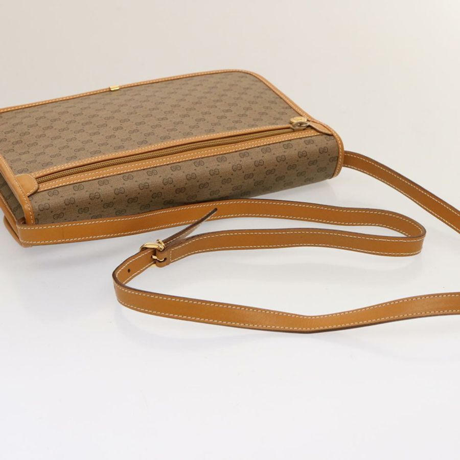 【日本直送】GUCCI Micro GG Supreme 單肩包 PVC 皮革 米色 004 904 0261 正品 ep4329-6