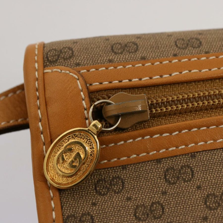 【日本直送】GUCCI Micro GG Supreme 單肩包 PVC 皮革 米色 004 904 0261 正品 ep4329-16
