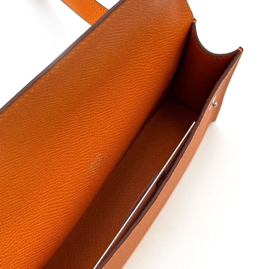 HERMES Snap wallet - 經典橘-3