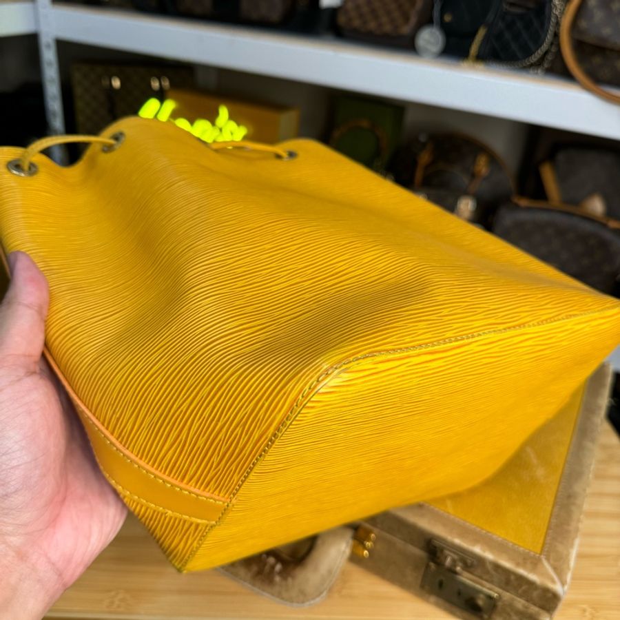 Louis Vuitton 黃色EPI中款MM水桶包💛優質便宜貨-4