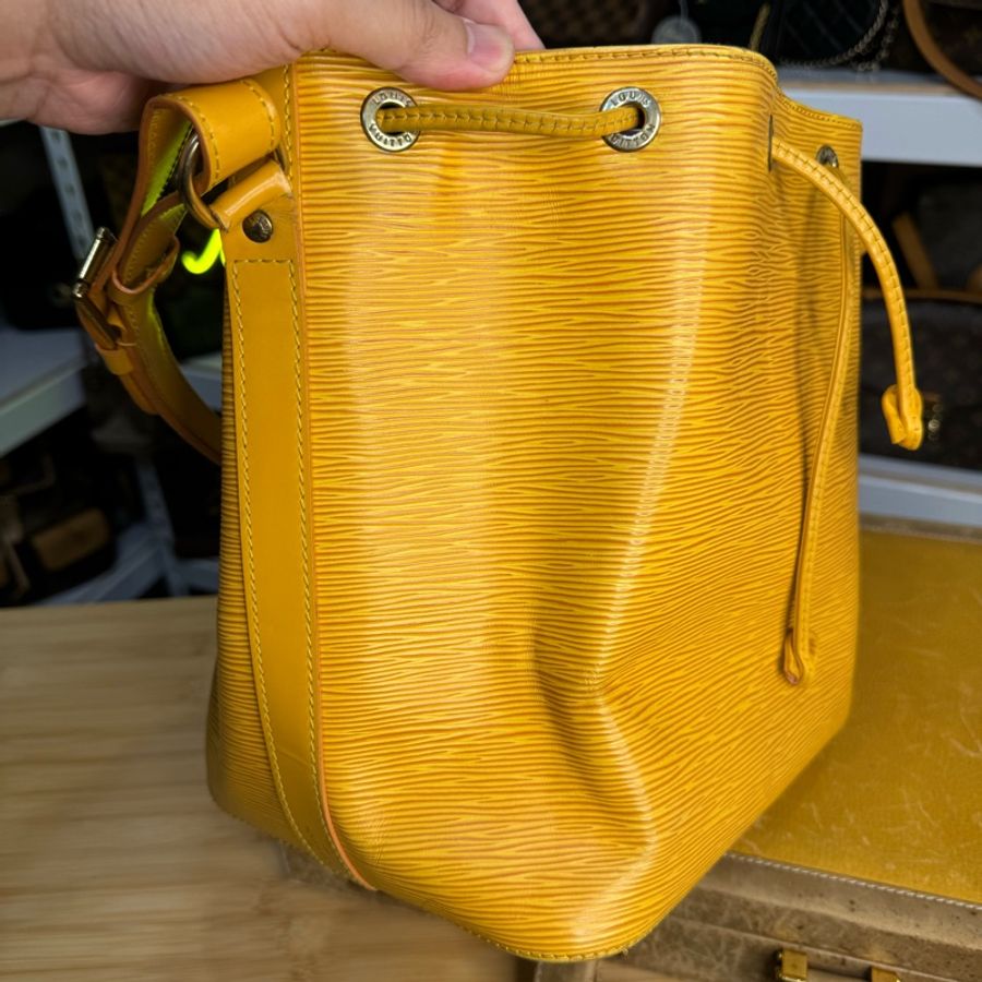 Louis Vuitton 黃色EPI中款MM水桶包💛優質便宜貨-7