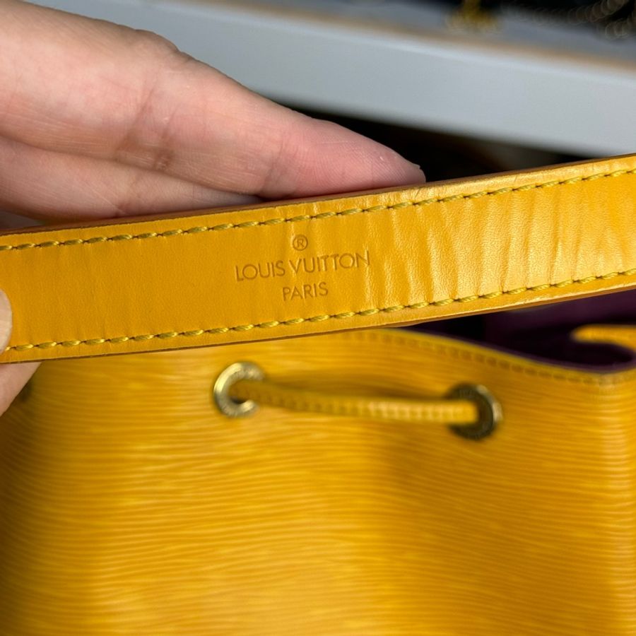 Louis Vuitton 黃色EPI中款MM水桶包💛優質便宜貨-19