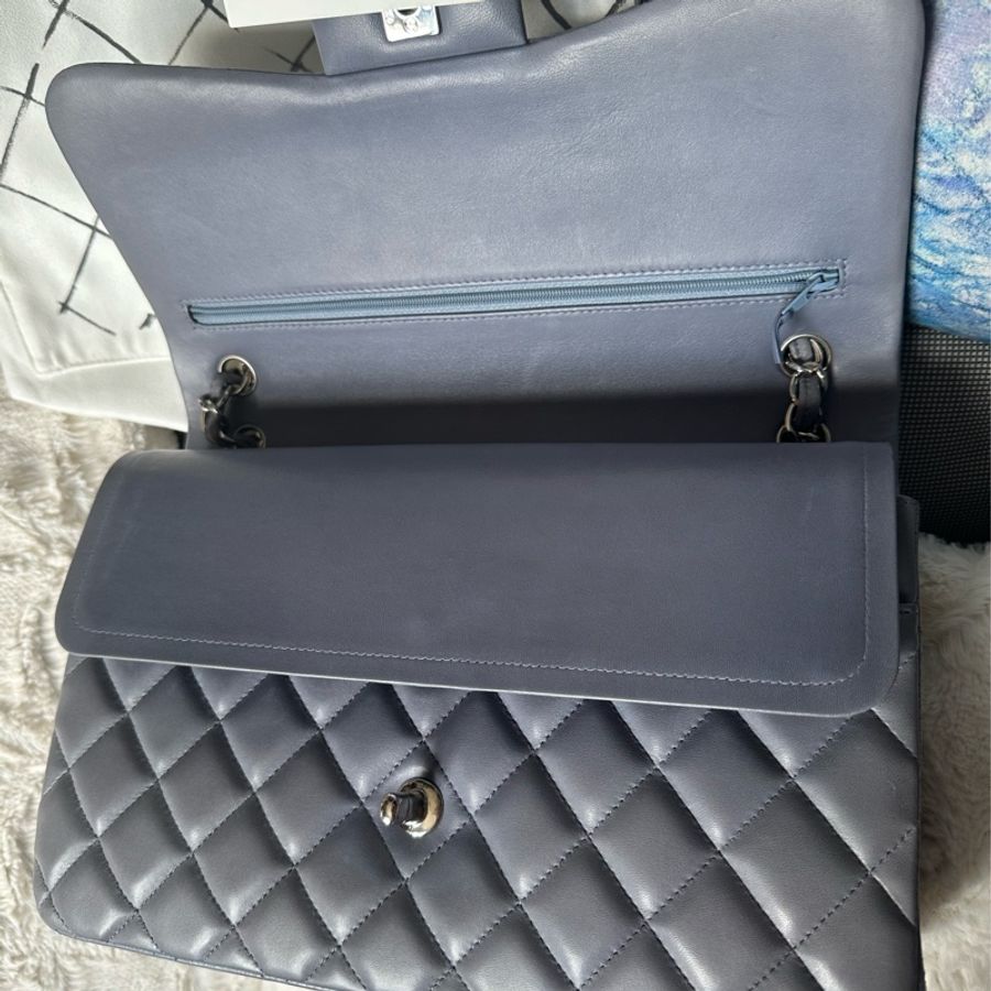 Chanel classic flap bag CF 大全套 95%新 香奈兒經典口蓋包-3