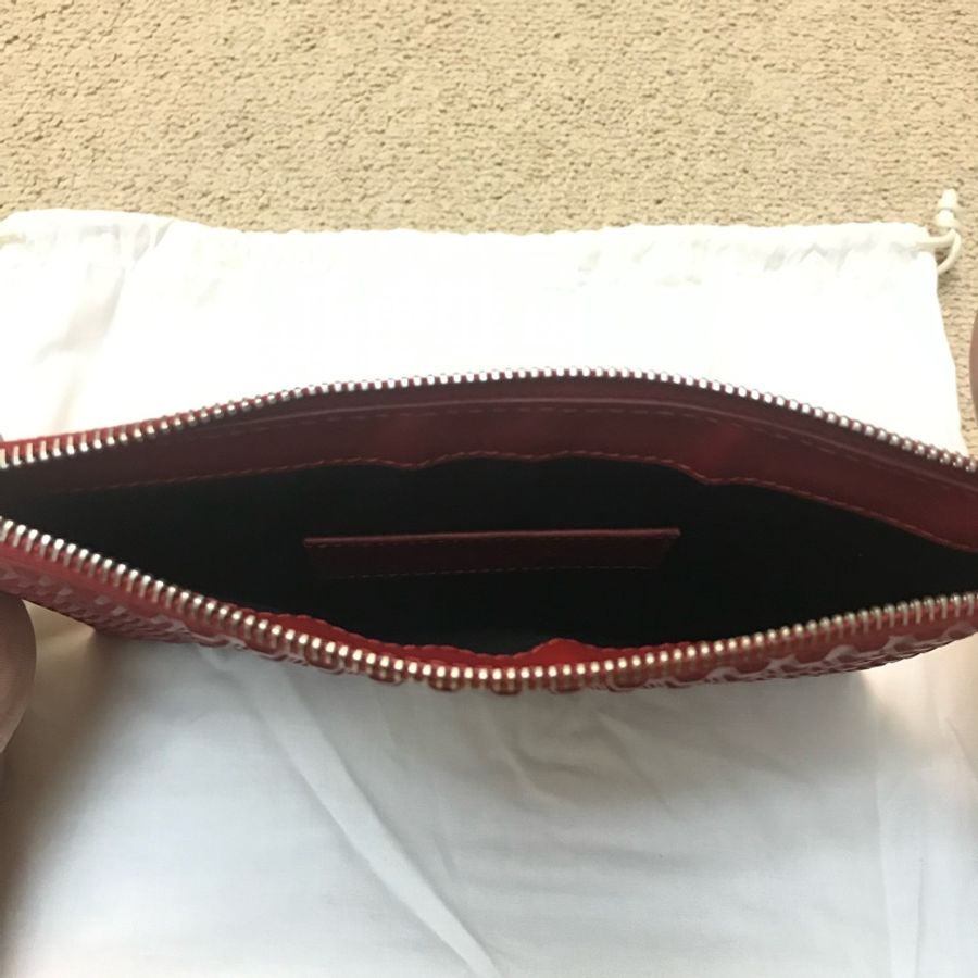 BALENCIAGA 紅色手拿包-2