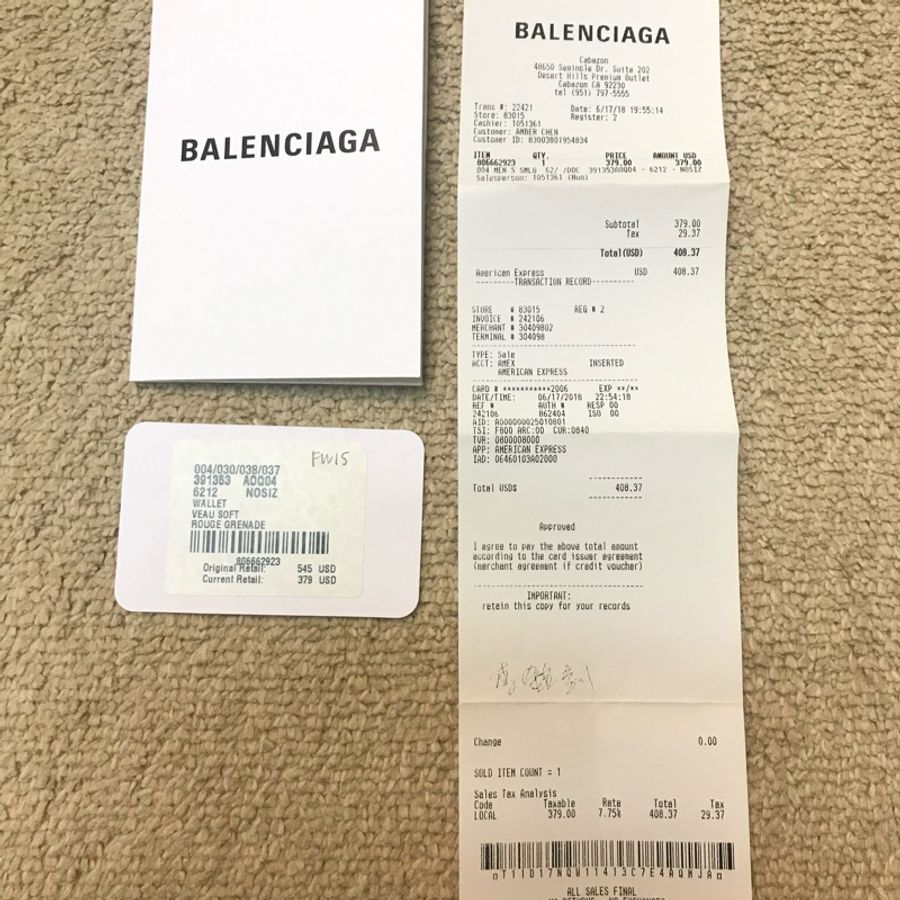 BALENCIAGA 紅色手拿包-5
