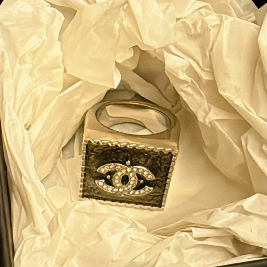 CHANEL 女款 戒指 S碼 50號能戴-4