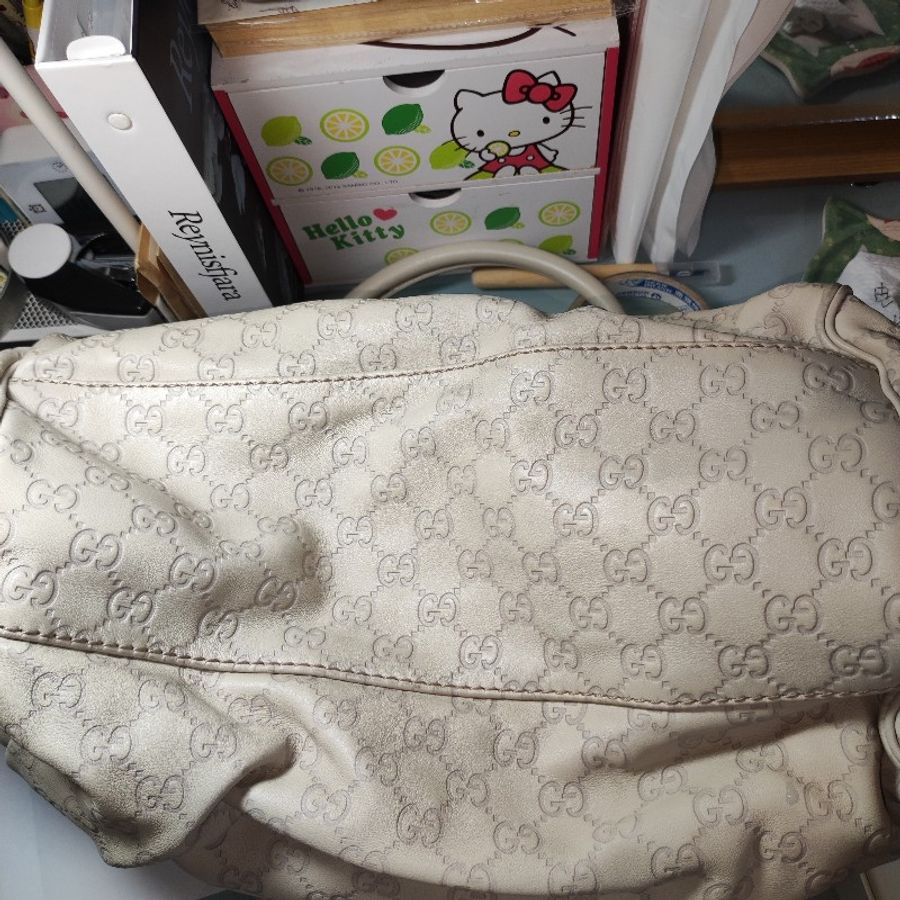 GUCCI SUKEY 白色肩(斜)背包-7