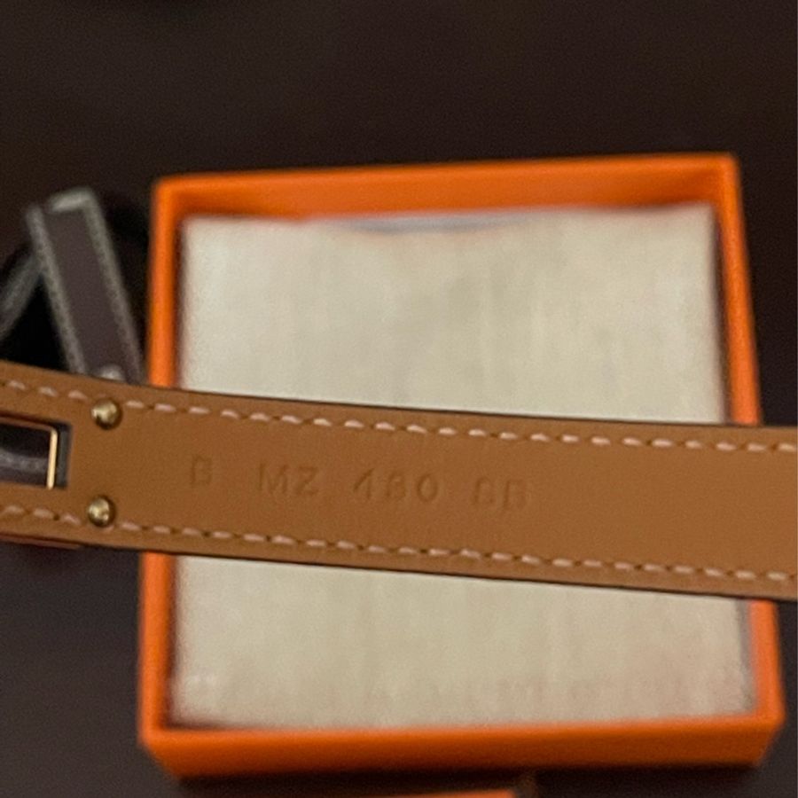 Hermes Kelly double tour皮手環-2