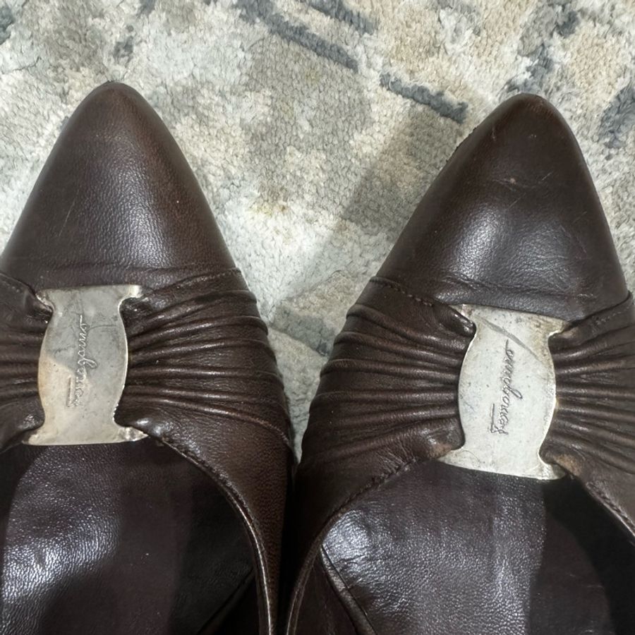ferragamo 義大利製高跟鞋-2