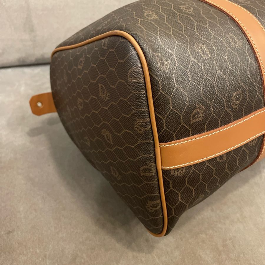 🔥今日特價🔥Dior vintage 經典蜂巢波士頓包/旅行袋/手提包/手袋/keepall-8