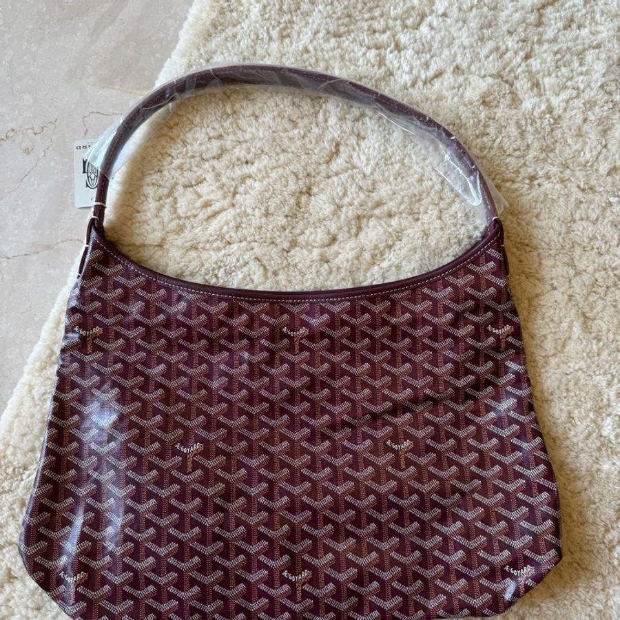 特價92800 全新goyard hobo bag 酒紅色-1