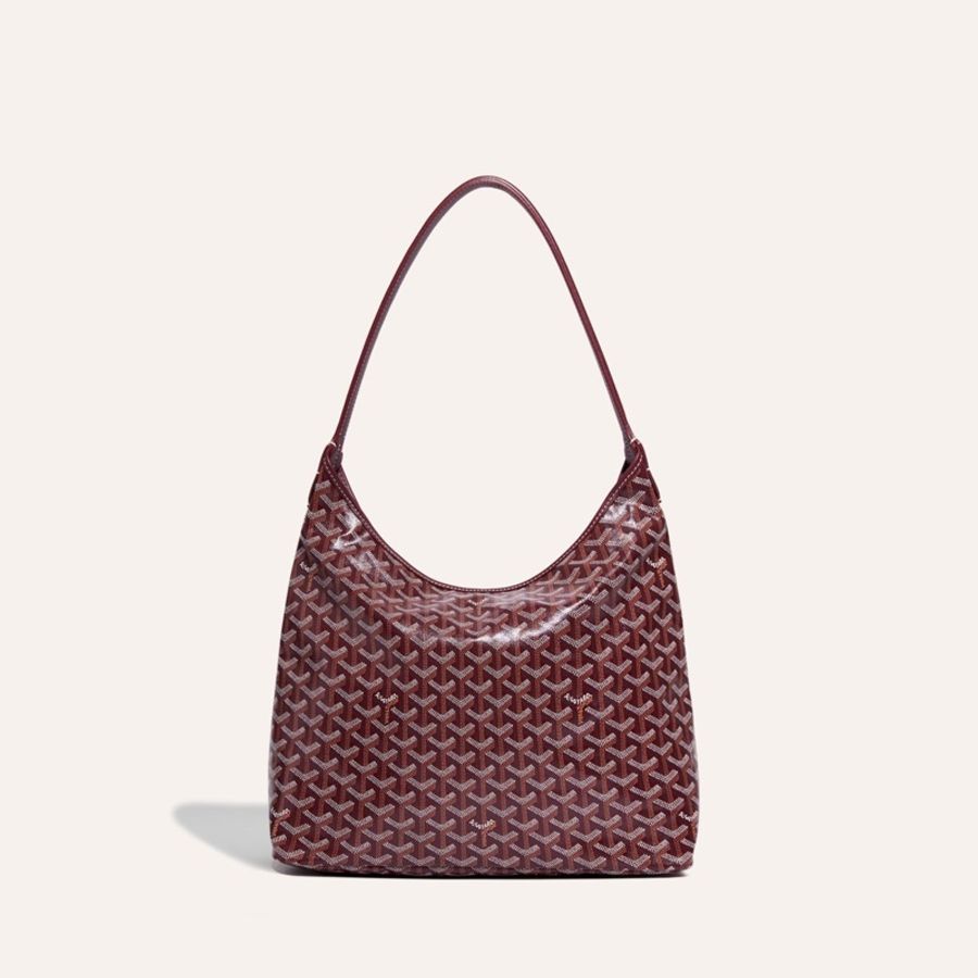 特價92800 全新goyard hobo bag 酒紅色-3
