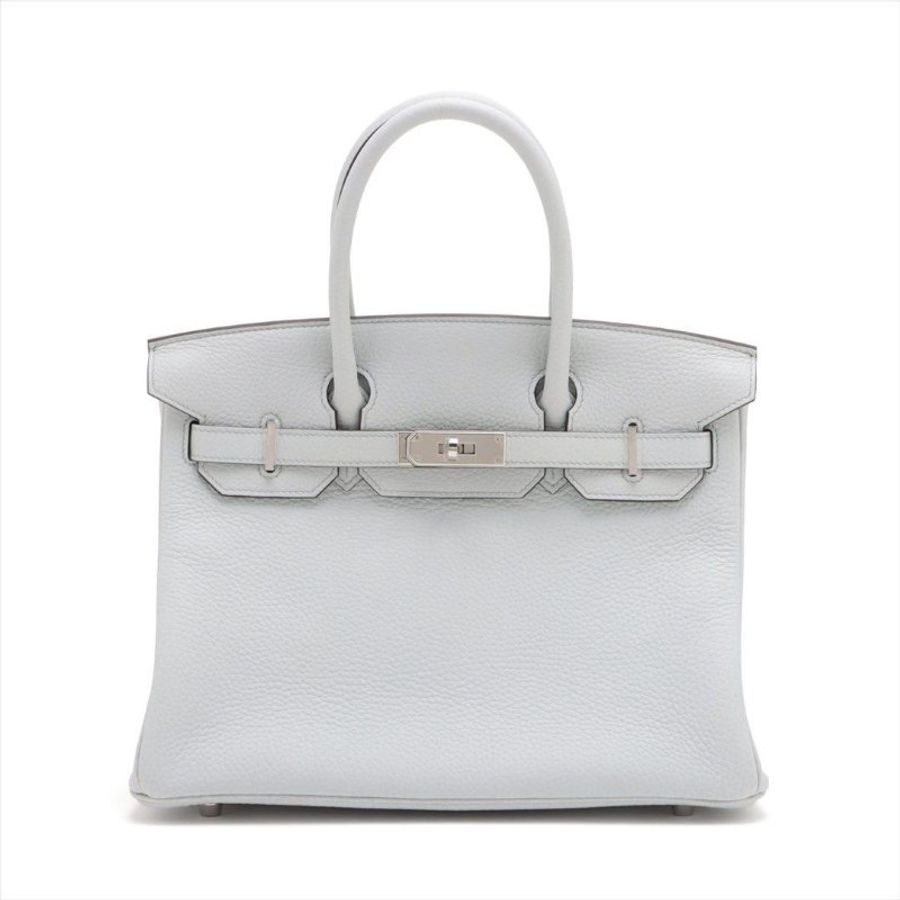 Hermes Birkin 30 Blue Pale TC PHW stamp Z 2021 聖杯藍 預訂貨品-0