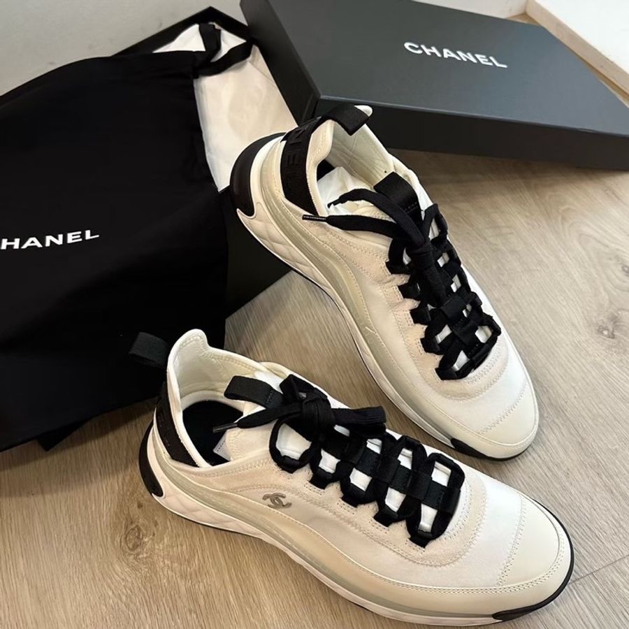 Chanel 經典運動鞋銀釦-4