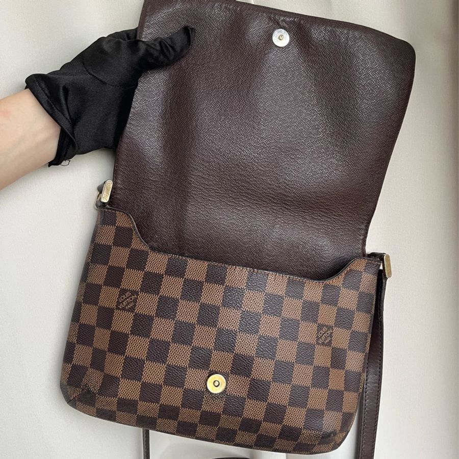 LV N51255 棋盤格 王妃包 大熱門款 斜背包 單肩包 男女通用-2