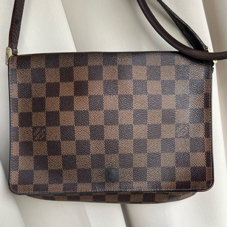 LV N51255 棋盤格 王妃包 大熱門款 斜背包 單肩包 男女通用-6