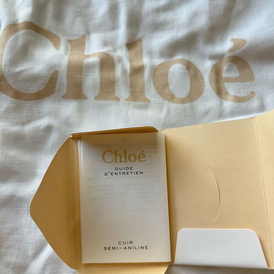 Chloe Marcie 粒面牛皮翻蓋中號馬鞍斜背包(棕色)-4