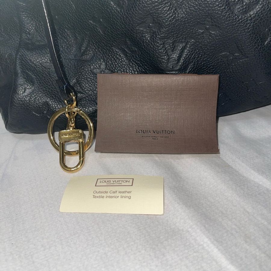 Lv-小牛皮-原花肩背包-17