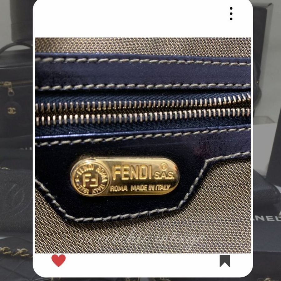 FENDI 老花手提包 FENDI Zucca BAG FENDI 手拿包-2