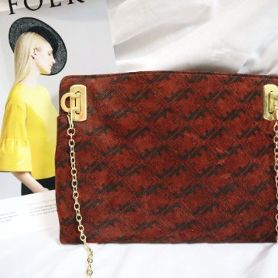 新品上架 現貨 🔥💖 ✨Salvatore Ferragamo 老花手拿包 Ferragamo Clutch Bag 手袋-0