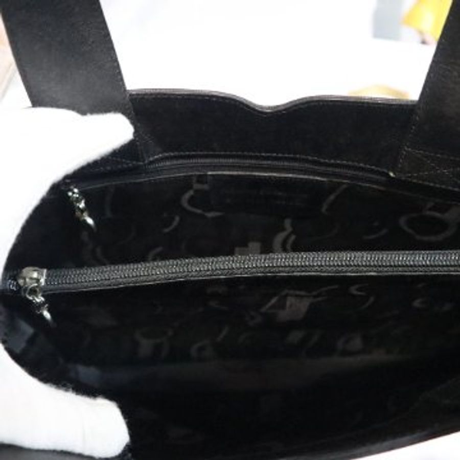 新品上架 現貨 🔥💖 ✨Salvatore Ferragamo 經典款黑色銀扣單肩包 Ferragamo 手袋-3