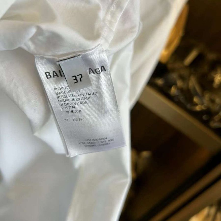 Balenciaga 襯衫 37號  胸圍126 前長75 後長 78寬鬆版 沒穿幾次-4