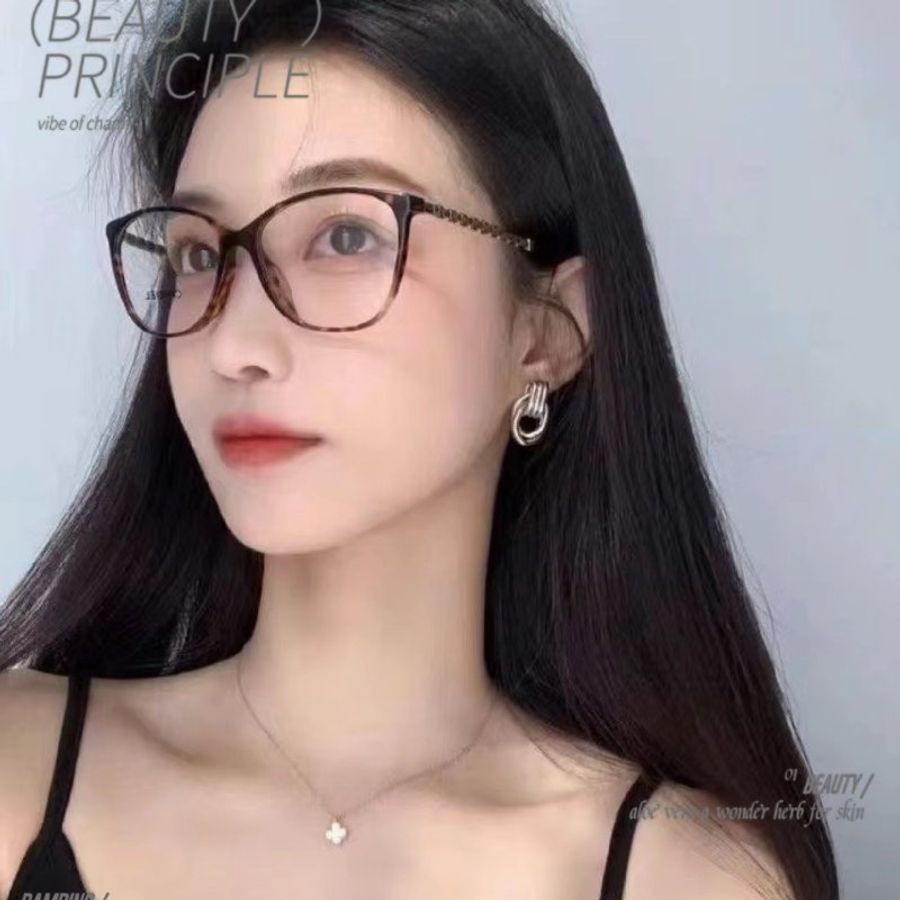 Chanel CH3408 c714 平光眼鏡白鹿同款 玳瑁色 全新全配-3