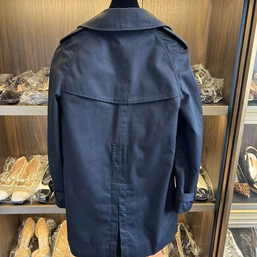 Saint Laurent 風衣 36號 腰帶找不到了可以自己買個搭配一下 其他很新-3