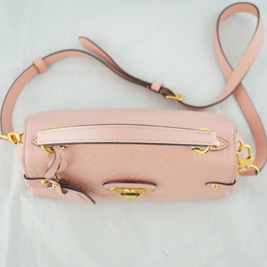 LV GEORGES M53942 粉紅色肩背斜背手提包-9