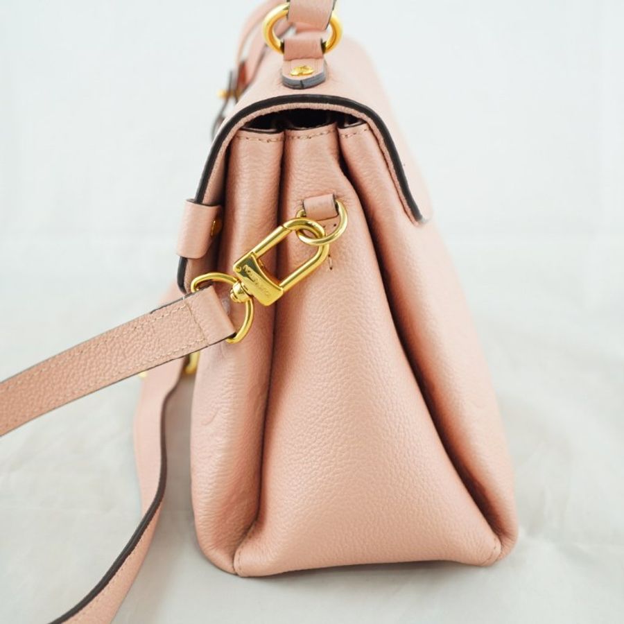 LV GEORGES M53942 粉紅色肩背斜背手提包-10