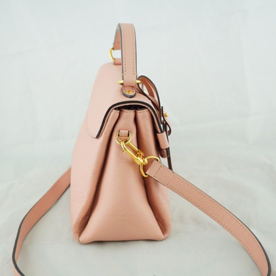 LV GEORGES M53942 粉紅色肩背斜背手提包-11