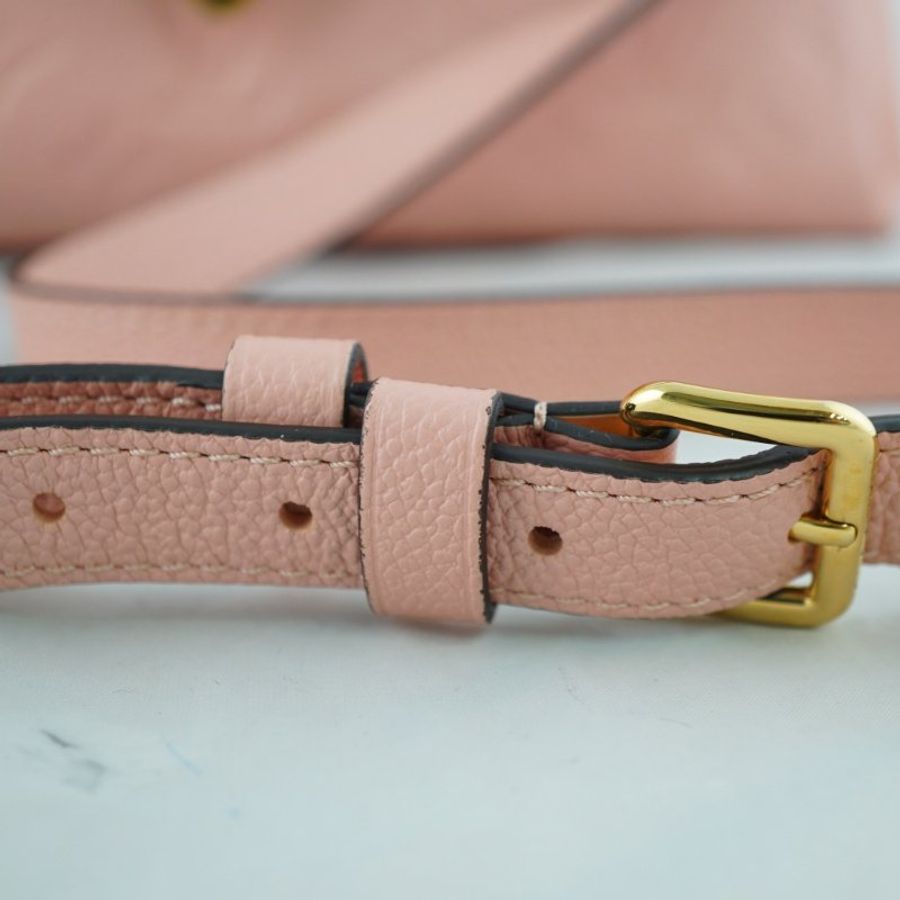LV GEORGES M53942 粉紅色肩背斜背手提包-27
