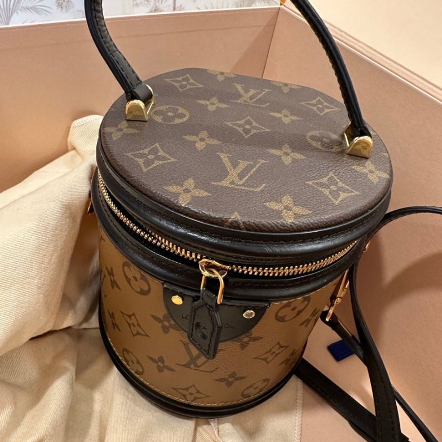 LV CANNES 圓桶包-0