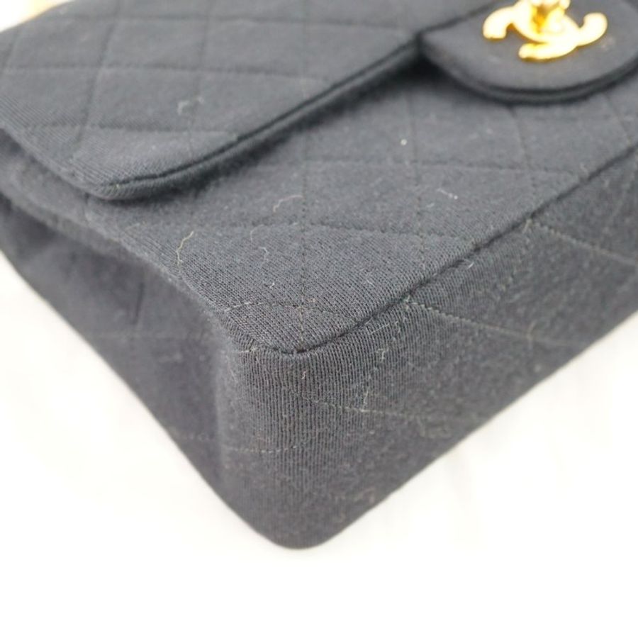 CHANEL 香奈兒 2.55 布面金鏈 斜背包 肩背包-12