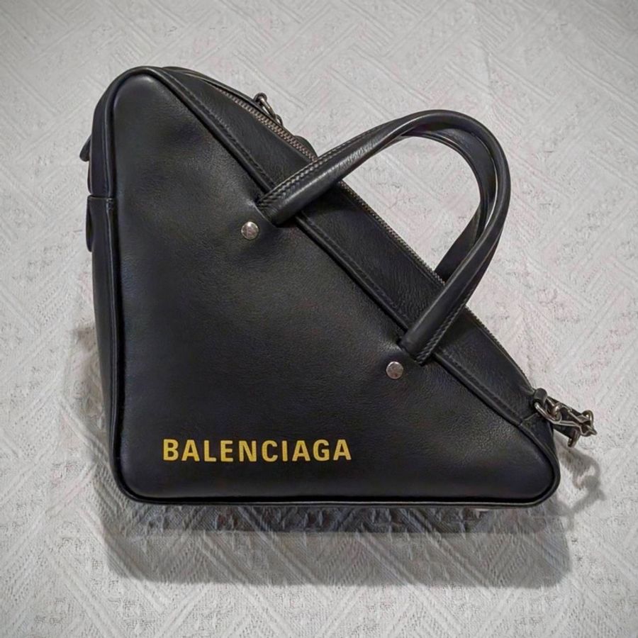 巴黎世家Balenciaga Triangle Bag 黑~優惠限時至10/31~-2