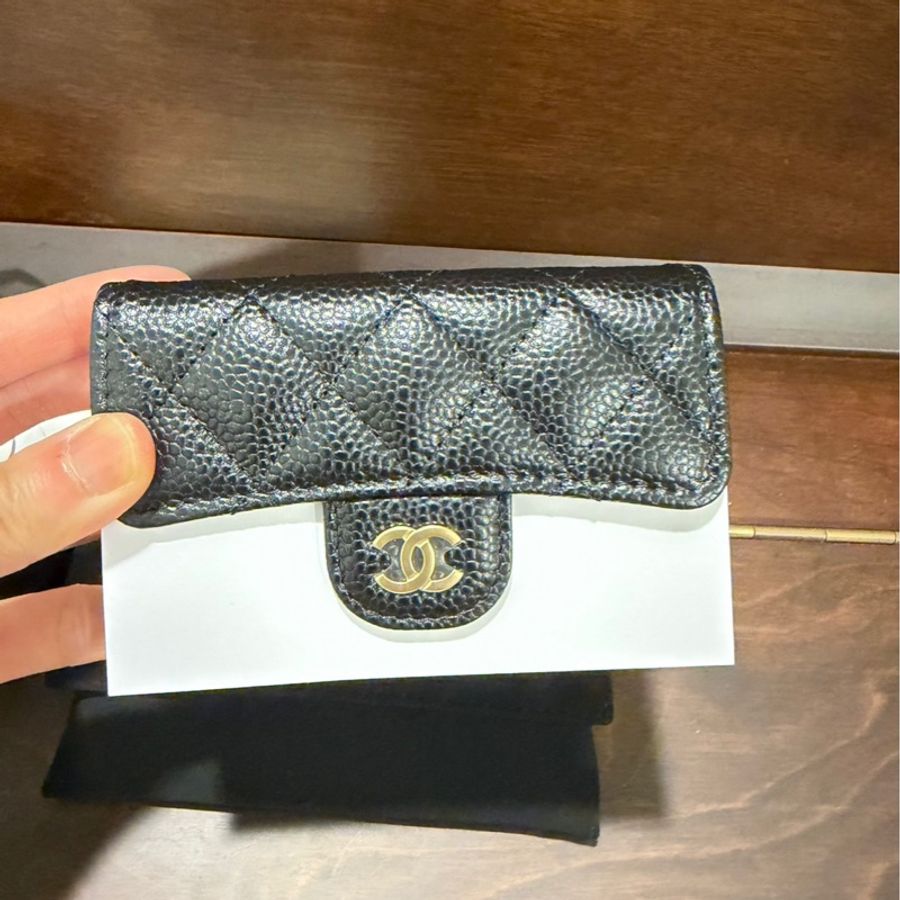 Chanel 香奈兒 卡夾 卡包 經典 翻蓋 卡夾包-10