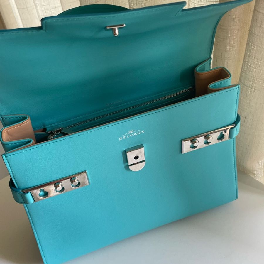 ▪️富貴選物FUGUEI▪️Delvaux tempête Tiffany 綠-1