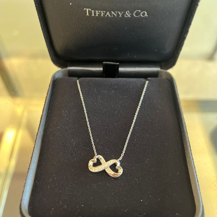 Tiffany&Co 金飾、鑽石項鍊-0