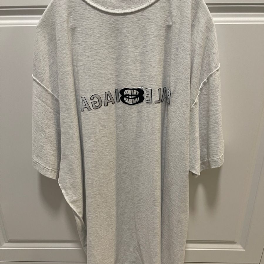Balenciaga Unity Inside Out Logo T-Shirt-0