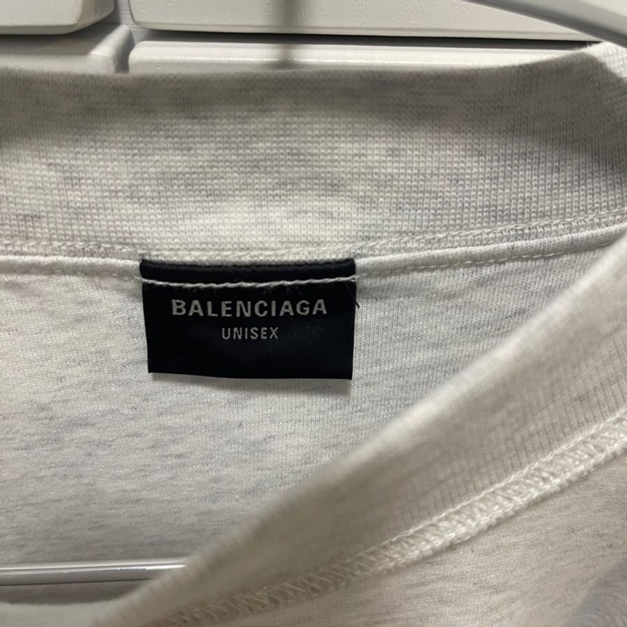 Balenciaga Unity Inside Out Logo T-Shirt-2
