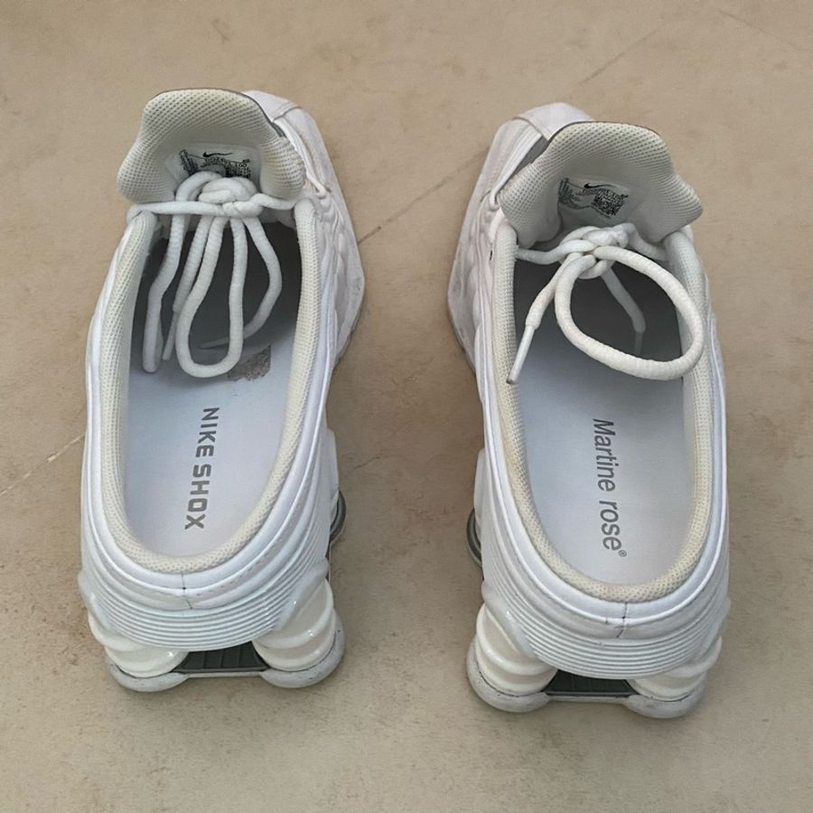 Nike x Martine Rose Shox White Limited Collaboration-1