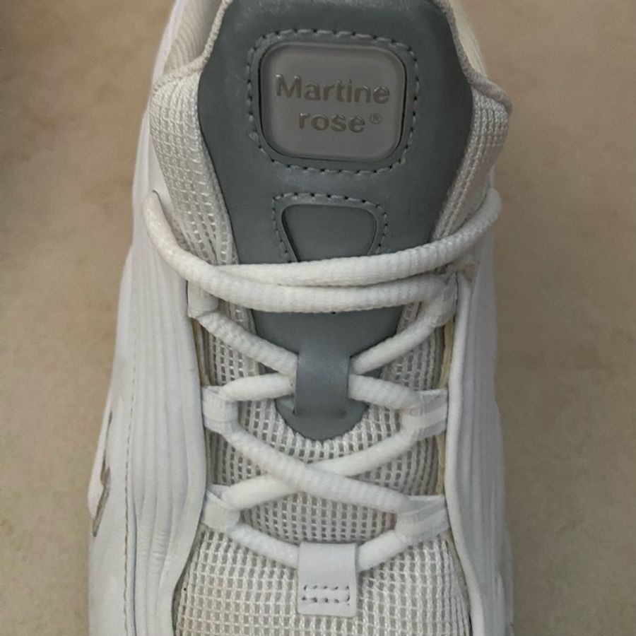 Nike x Martine Rose Shox White Limited Collaboration-2